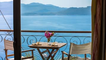 Double Room, Balcony, Sea View | Balcony view