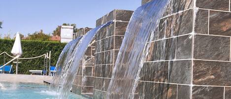 Idromassaggio all'aperto