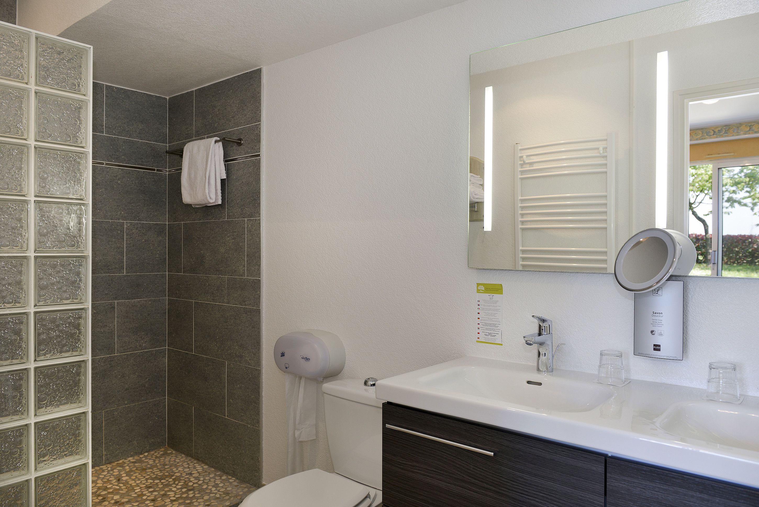 premium double or twin room | bathroom | hair dryer, towels