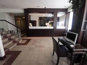 Lobby sitting area