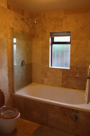 Standard House | Bathroom | Hair dryer, towels