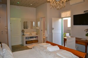 1 habitación y ropa de cama de alta calidad