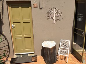 Entrada de la propiedad