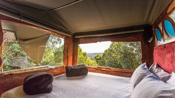 Honeymoon-Ferienhütte, Bergblick | Ausblick vom Zimmer