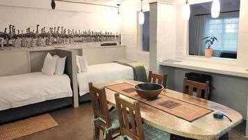 Comfort Suite, 1 Bedroom | In-room safe, blackout drapes, iron/ironing board, free WiFi