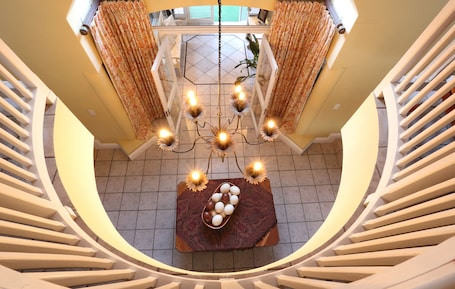 Interior entrance