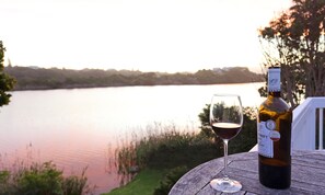 Vue depuis l’hébergement