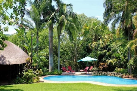 Outdoor pool. Idle & Wild