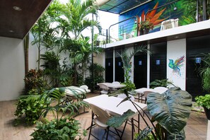 Terrasse sur le toit