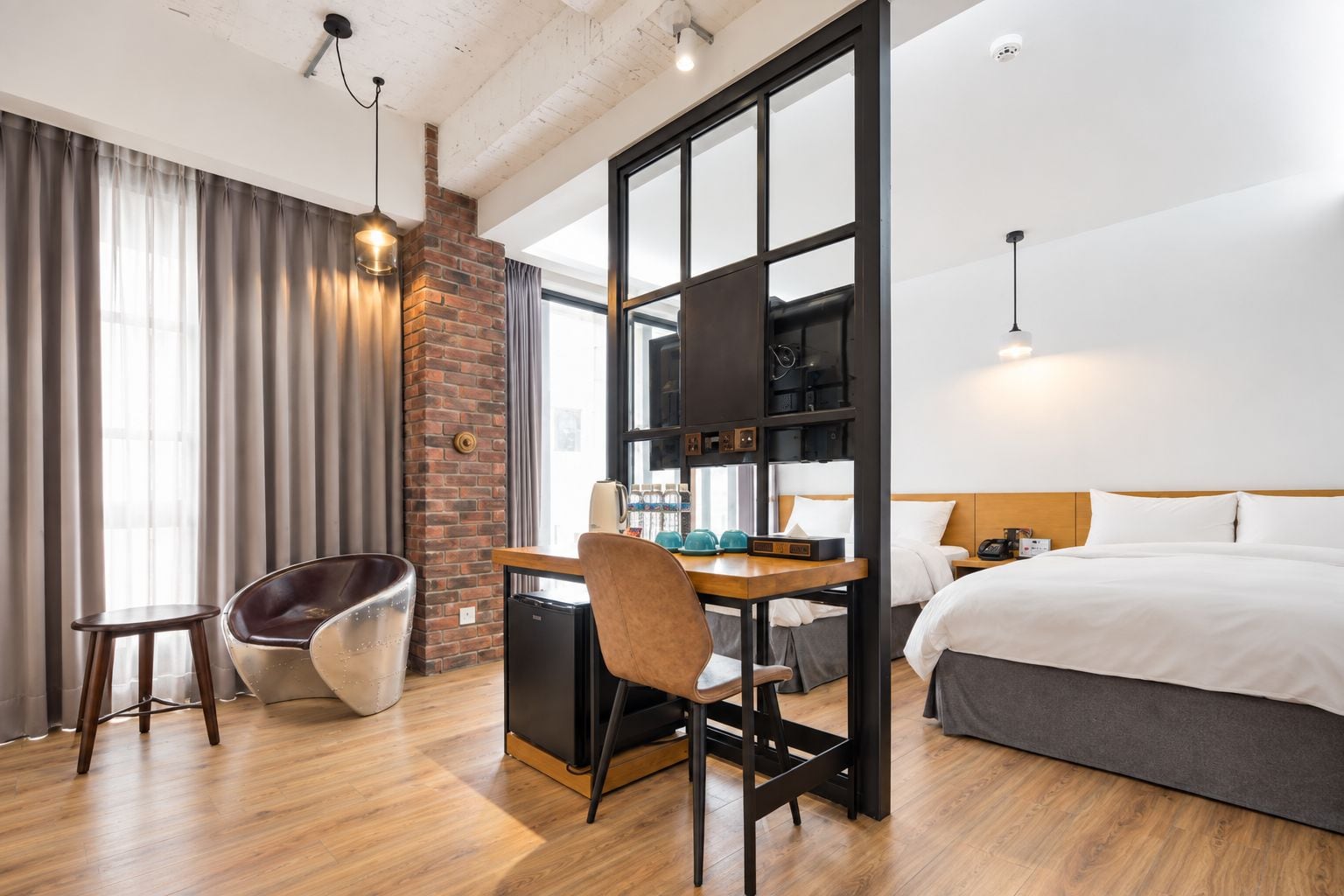 Deluxe Quadruple Room | Down duvets, minibar, in-room safe, desk