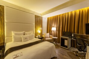 Classic Double Room | Premium bedding, minibar, desk, soundproofing