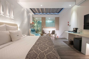 Deluxe Double Room | Premium bedding, minibar, desk, soundproofing