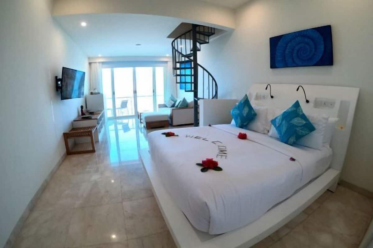 2 bedrooms, premium bedding, down duvets, pillow-top beds