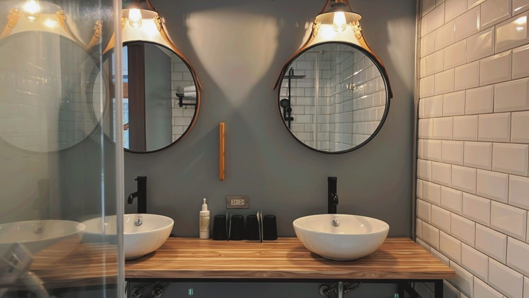 standard quadruple room | bathroom | shower, rainfall showerhead, free toiletries, hair dryer