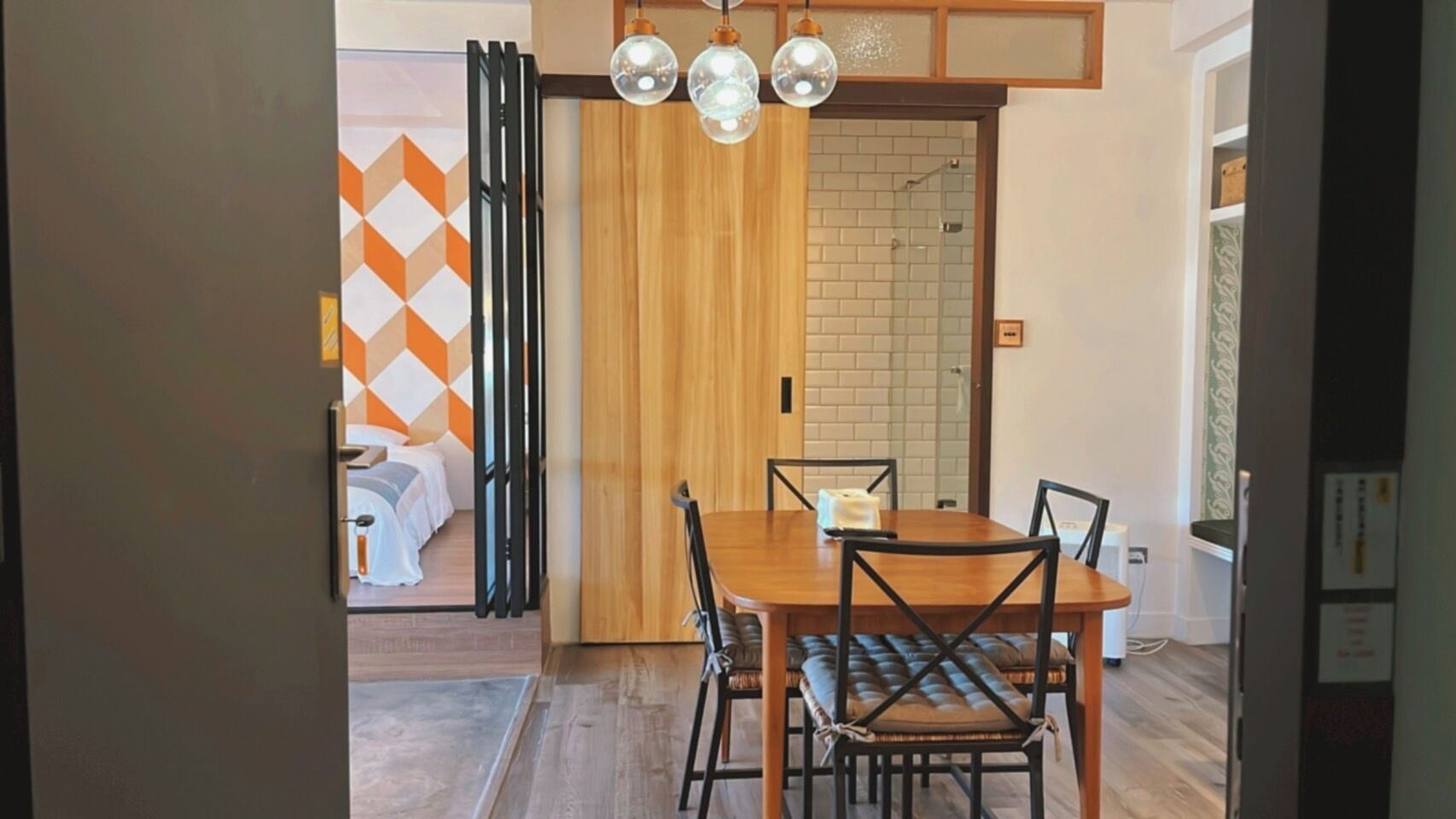 standard quadruple room | living area | 40-inch led tv with digital channels, tv, pay films