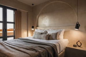 Lithos Junior Suite Land View | View from room