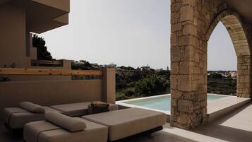 Tholos Private Pool | View from room