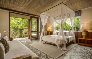 Santai Suite with Garden View | View from room - Jeeva Santai Villas (Senggigi)