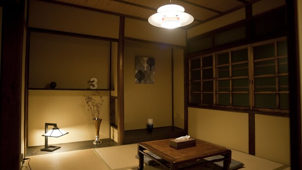 Japanese Style Villa Near Railway (Check-in instruction will be Emailed), Garden View | Living area - Le Machiya Mibu (Kyoto)