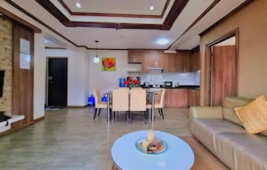 2-Bedroom Apartment at Bonbel Condominium | Living area - Prestige Vacation Apartments - Bonbel Condominium (Baguio)