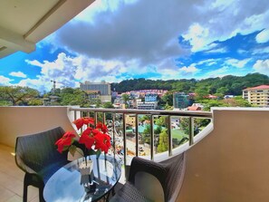 2-Bedroom Apartment at Bonbel Condominium | Terrace/patio