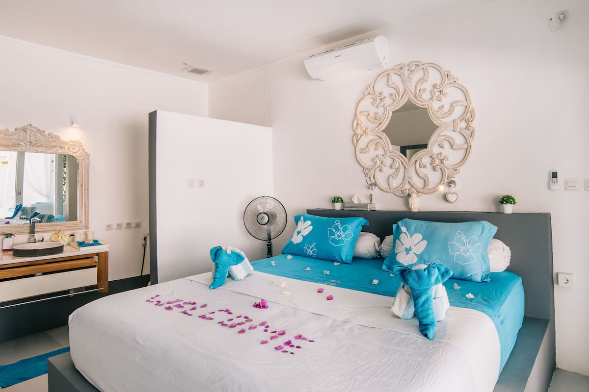 Literie de qualité supérieure, matelas Select Comfort, minibar