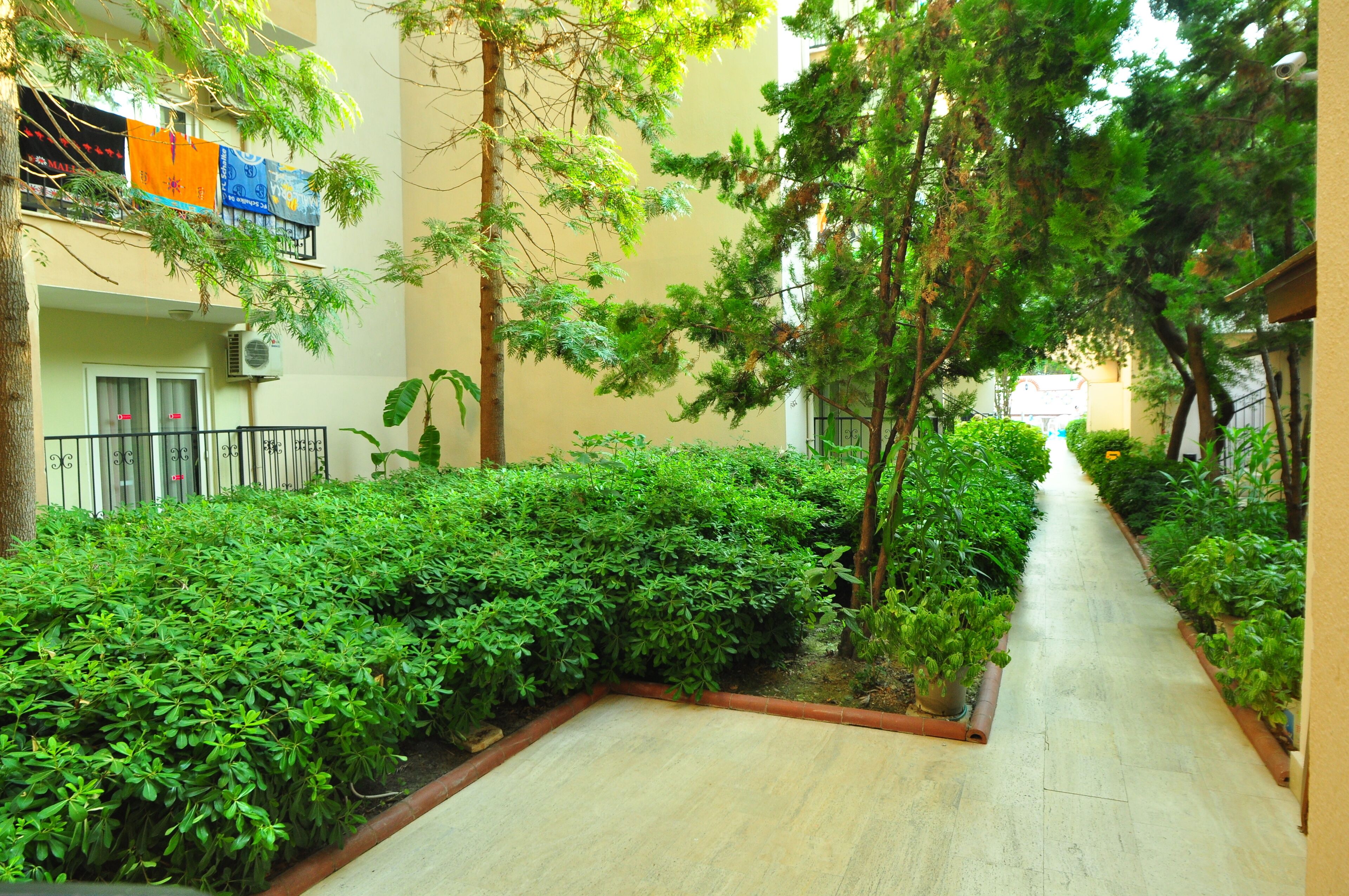 Overnattingsstedets uteområder