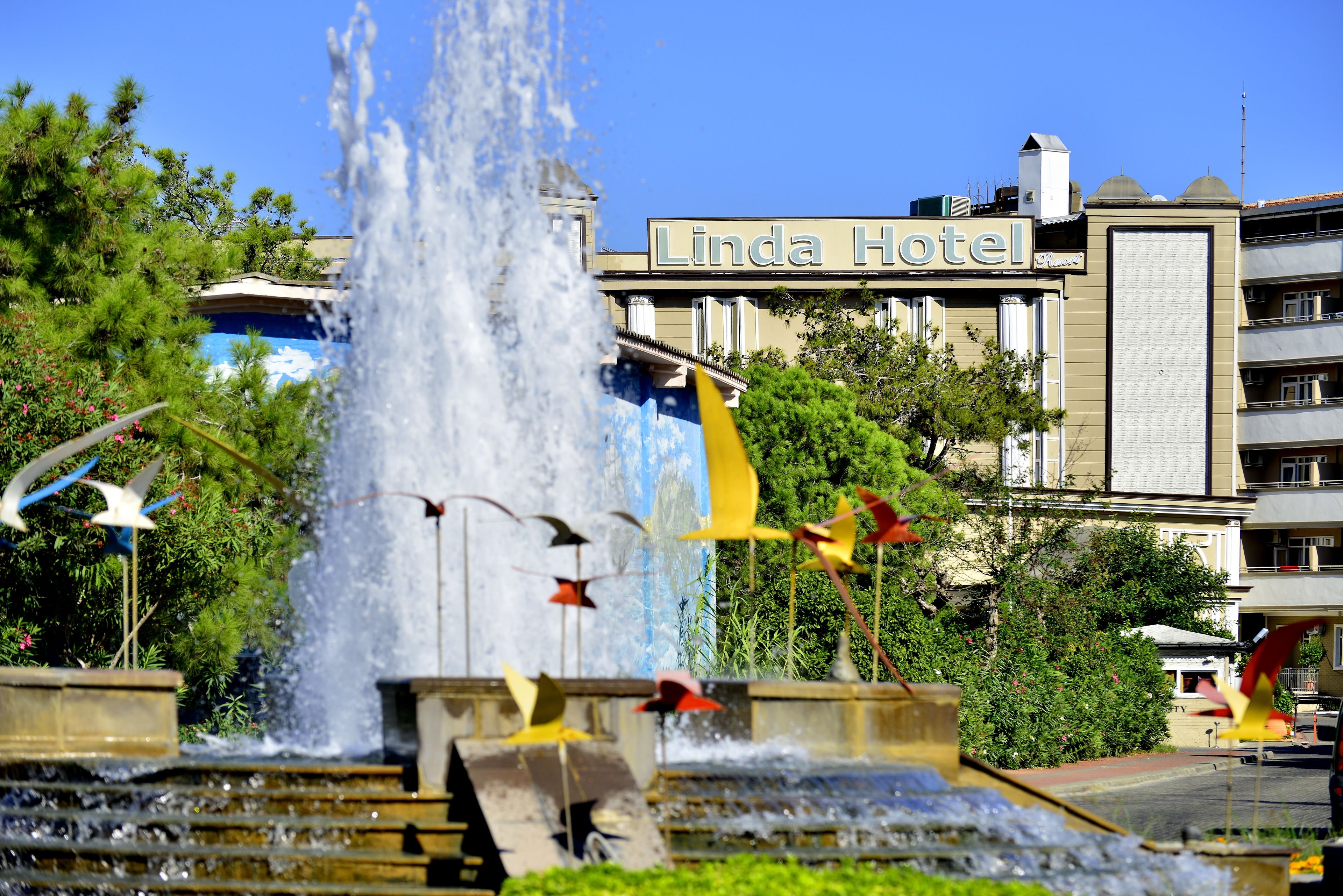 Overnatningsstedets facade