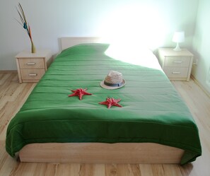 아파트, 침실 2개 (8 persons) | 다리미/다리미판, 무료 유아용 침대, 무료 WiFi, 침대 시트