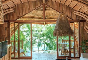 Villa, 1 Bedroom, Pool View | Premium bedding, minibar, in-room safe, blackout drapes