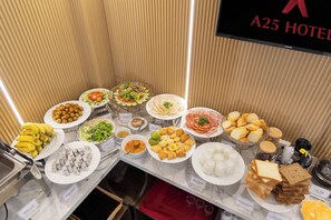 Tägliches inbegriffenes Frühstücksbuffet