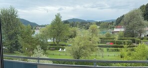 Comfort Suite, 1 Queen Bed, Balcony, Lake View (Typ A) | Balcony view - Strandhotel Faak (Finkenstein am Faaker See)