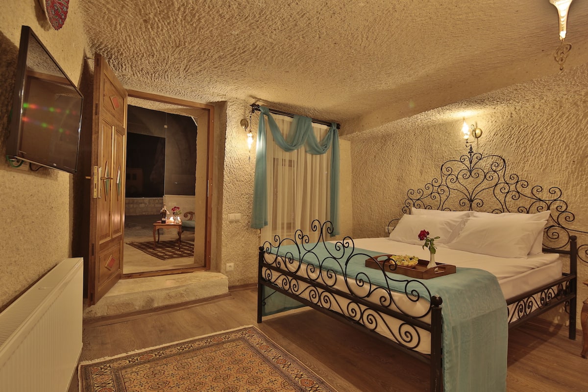 1 slaapkamer, luxe beddengoed, een minibar, een kluis op de kamer