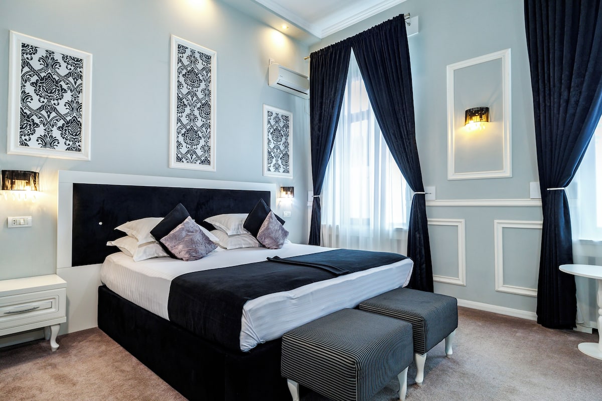 Habitación exclusiva con 1 cama matrimonial o 2 individuales, 1 habitación | 1 habitación, ropa de cama de alta calidad y minibar