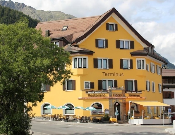 Fassade der Unterkunft