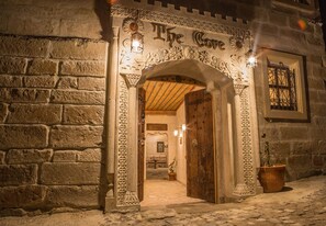 Entrada de la propiedad