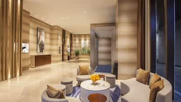 Sala de estar en el lobby