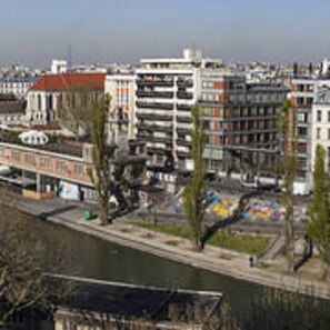 Blick von der Unterkunft