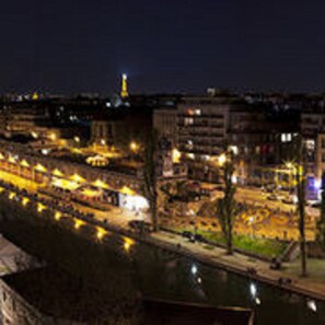 Blick von der Unterkunft