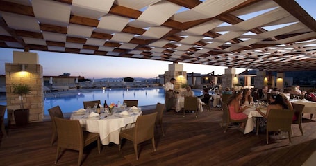 Desayuno bufé gratuito y diario. Lindia Thalassa Resort