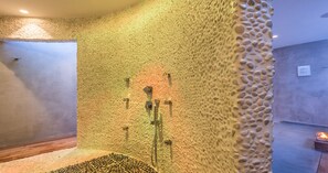 Behandlungsräume für Paare, Dampfbad, Körperbehandlungen, Aromatherapie