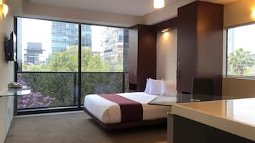 Økonomi-enkeltrom | Safe på rommet, strykejern/-brett, wi-fi (inkludert) og sengetøy