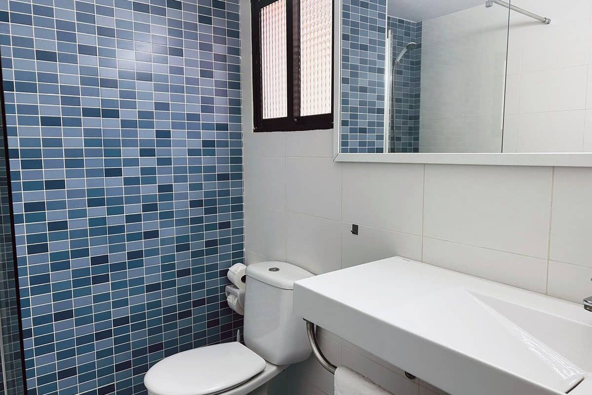 deluxe room | bathroom | shower, free toiletries, hair dryer, towels
