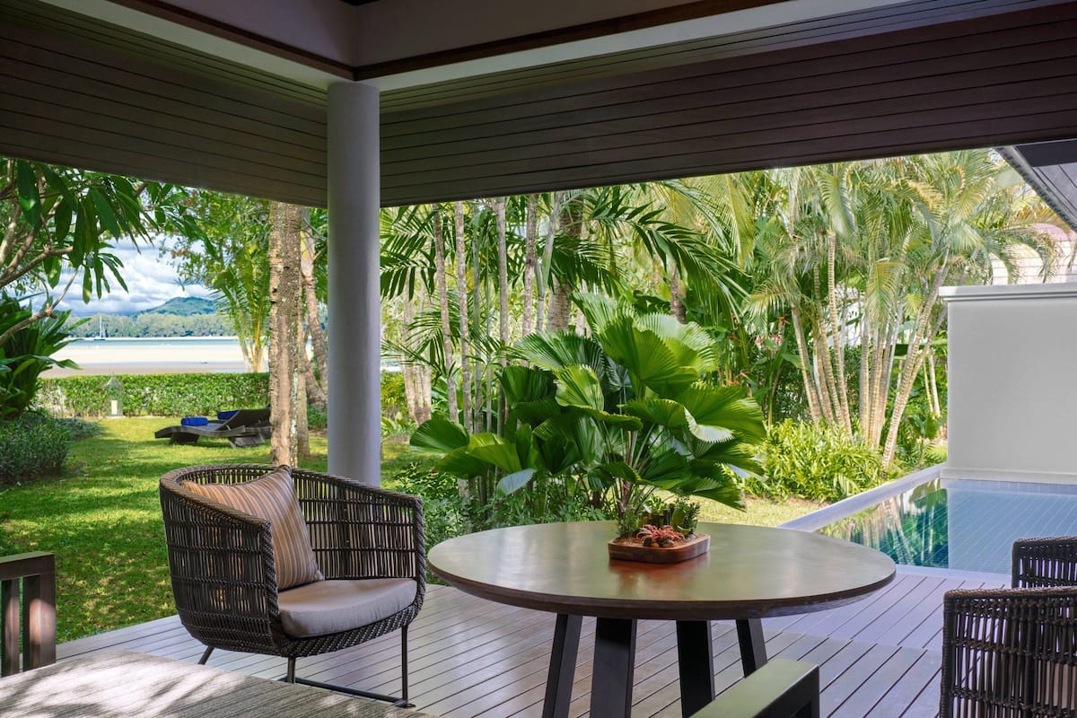 Vila, 1 kamar tidur, Bebas Asap Rokok, kolam renang pribadi (Oceanfront) | 1 kamar tidur, minibar, brankas, dan meja kerja