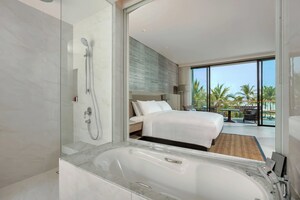 Queen bed | Phuket Marriott Resort and Spa, Nai Yang Beach