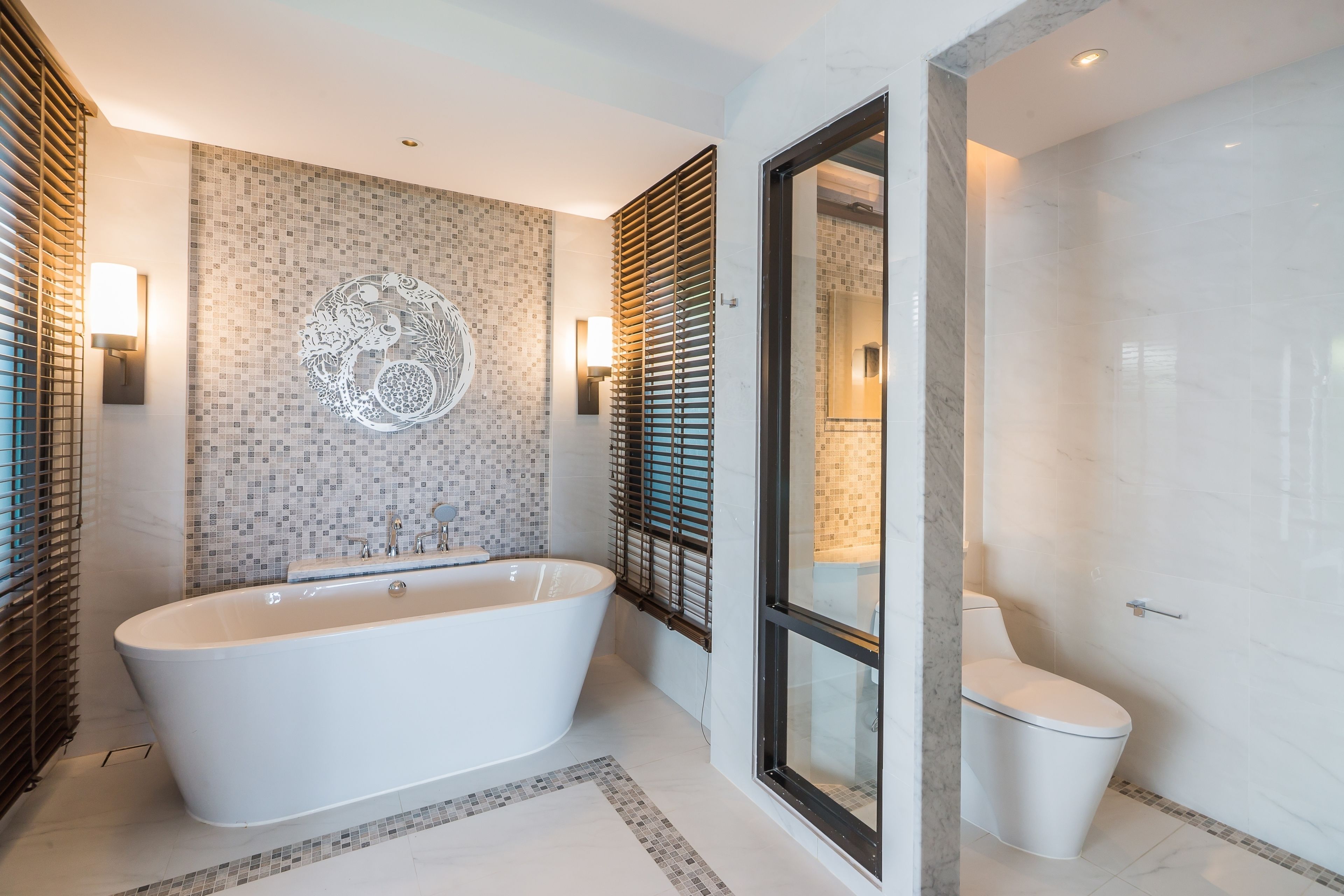 villa, 2 bedrooms, non smoking, private pool (oceanfront) | bathroom | combined shower/bathtub, free toiletries, hair dryer, bathrobes