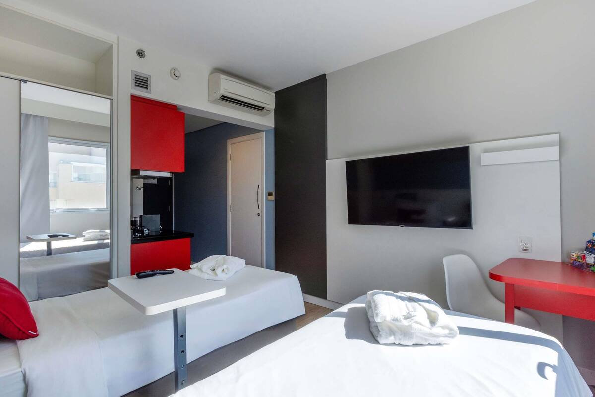 Minibar, in-room safe, desk, blackout curtains