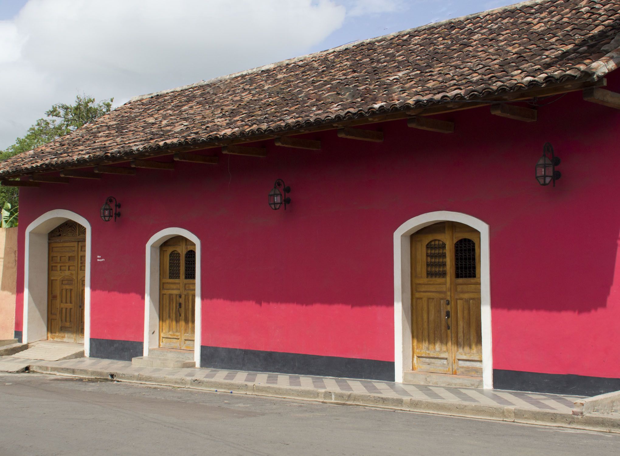 Façade de l’hébergement 