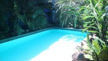 Indoor pool, outdoor pool