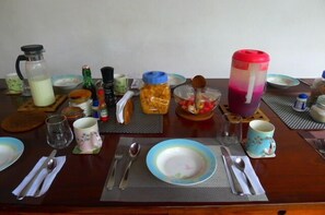 Desayuno a la carta incluido todos los días